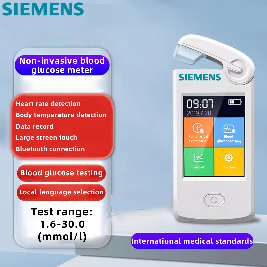 Selectarea limbii locale, detectarea glucozei din sânge, detectarea ritmului cardiac, detectarea temperaturii corpului, înregistrarea datelor, ecranul tactil mare, conexiune Bluetooth